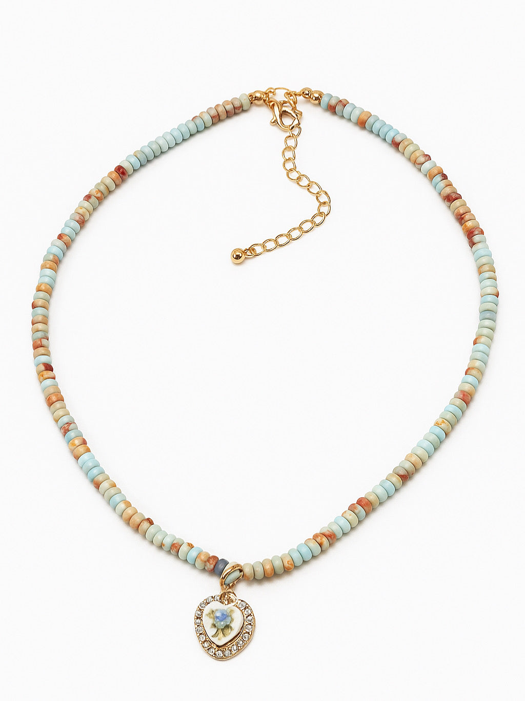 Forever Dainty Necklace- AQUA MARINE