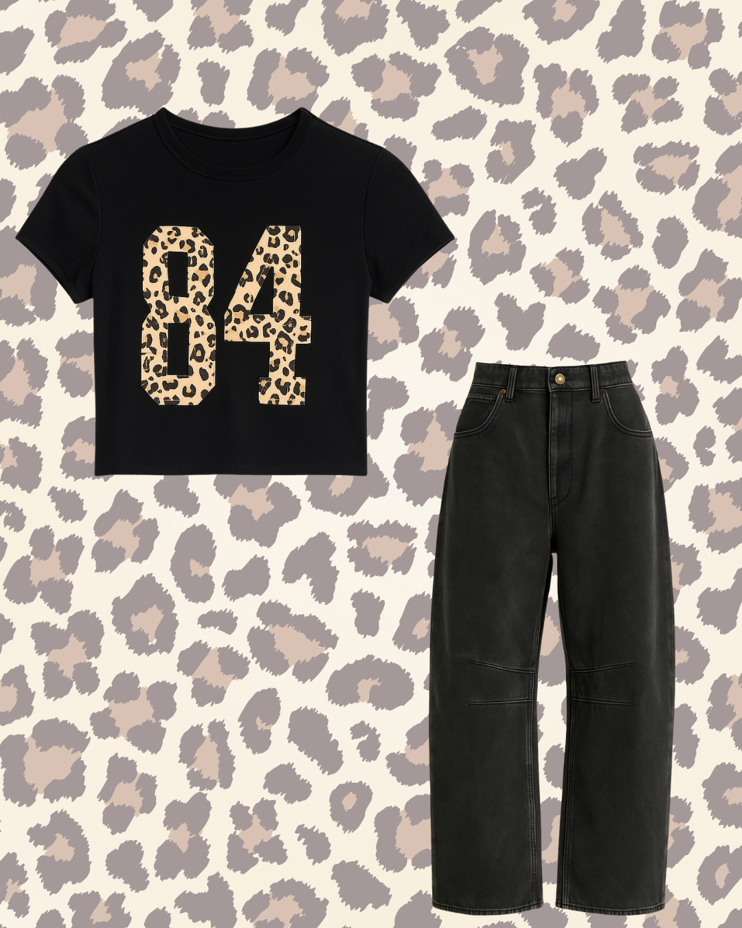 Wild ‘84 Crop Tee