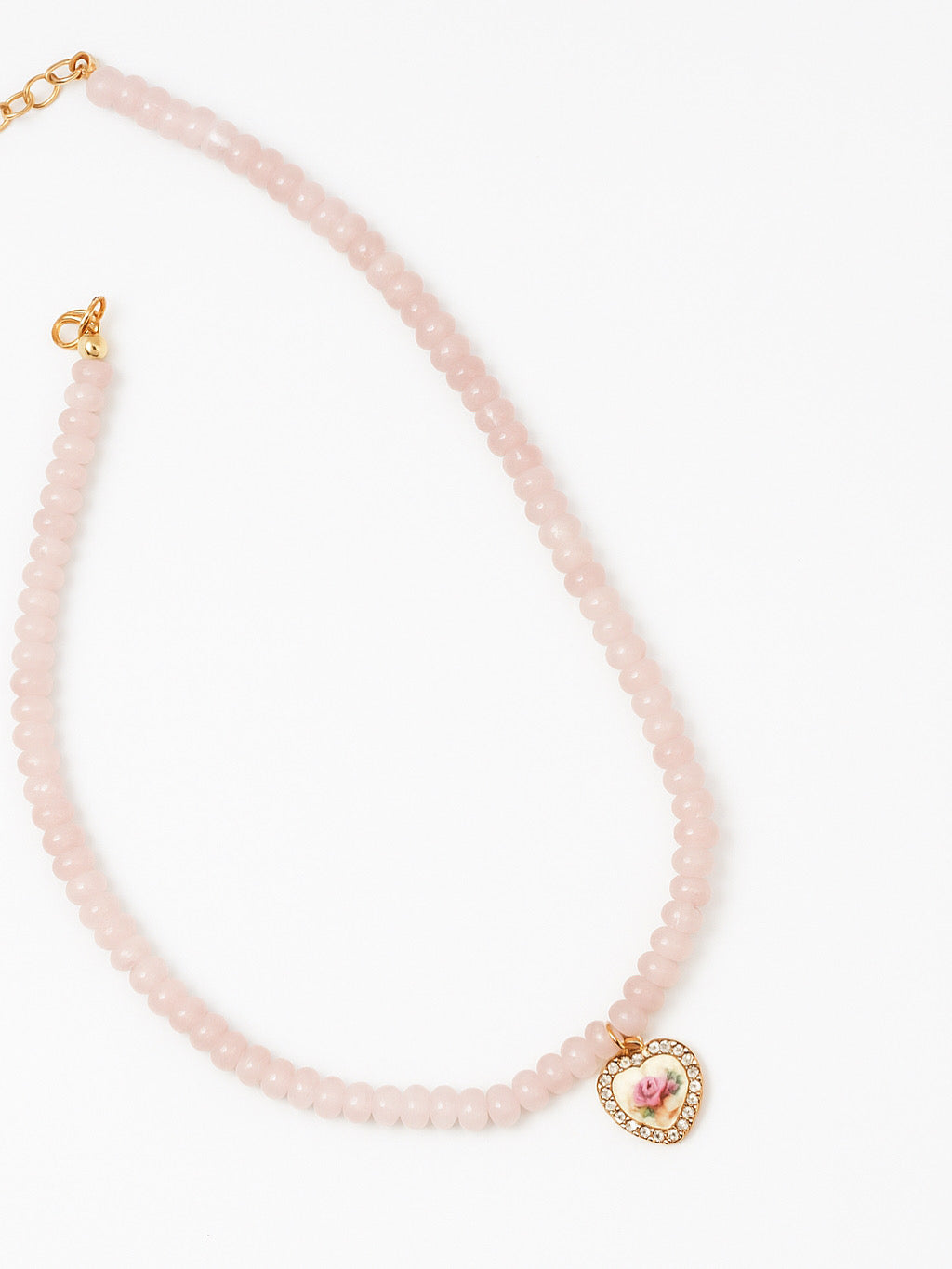 Forever Dainty Necklace- ROSE QUARTZ