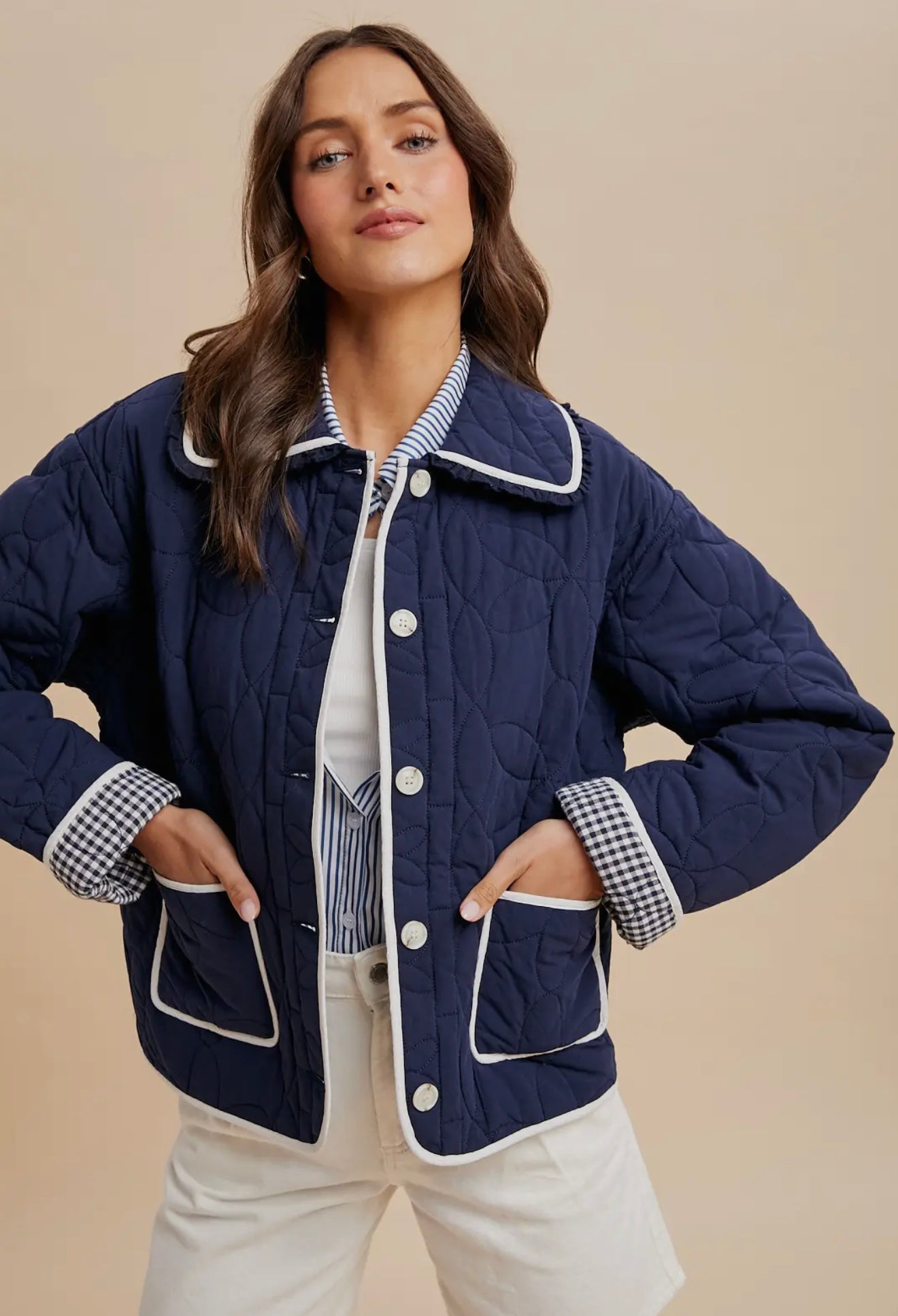 Coastal Breeze Quilted Jacket