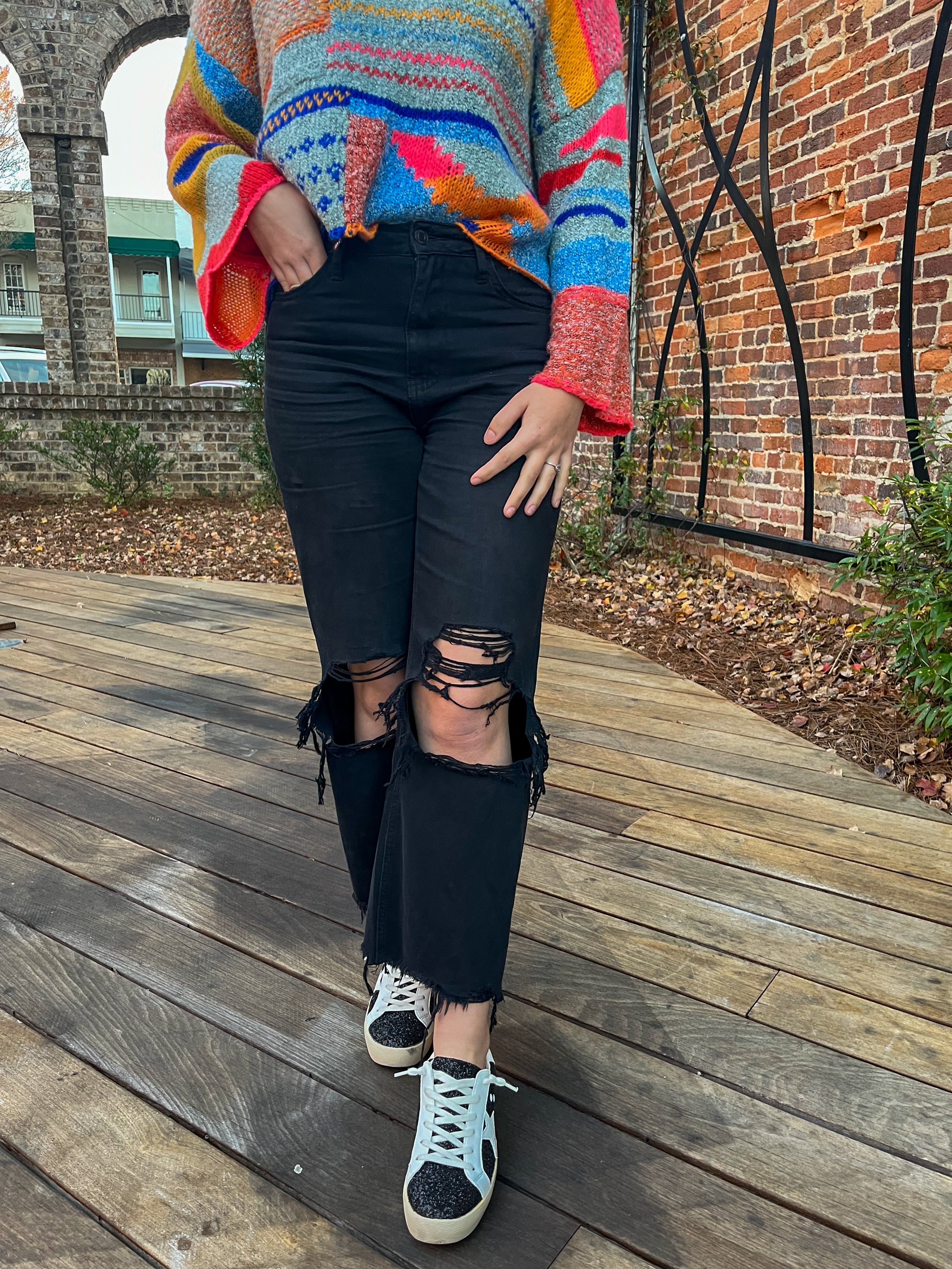90s vintage high rise crop flare jeans
