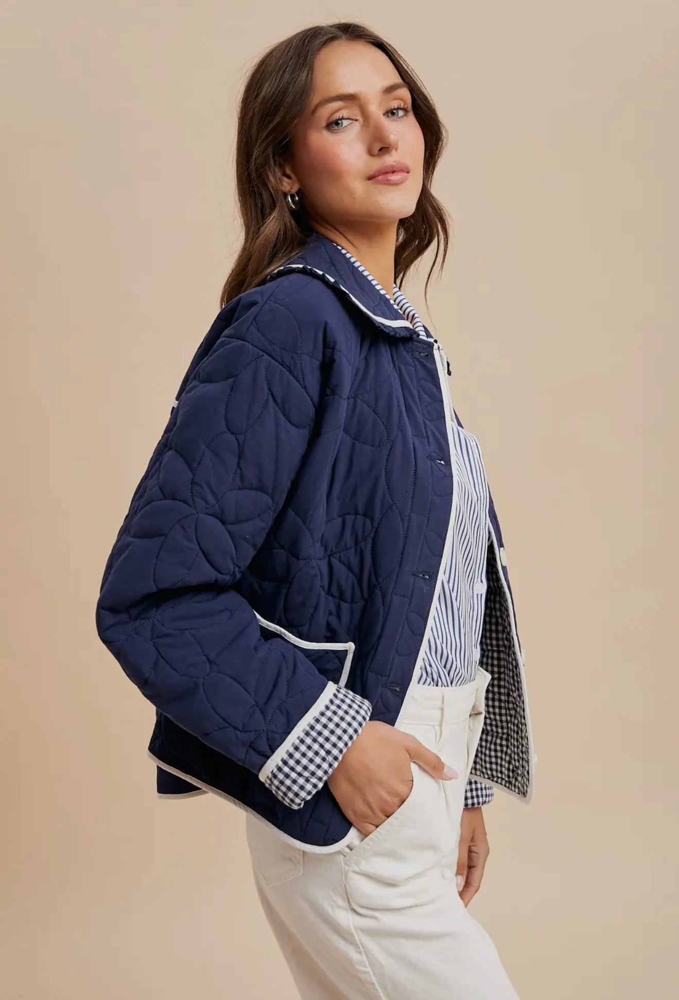 Coastal Breeze Quilted Jacket