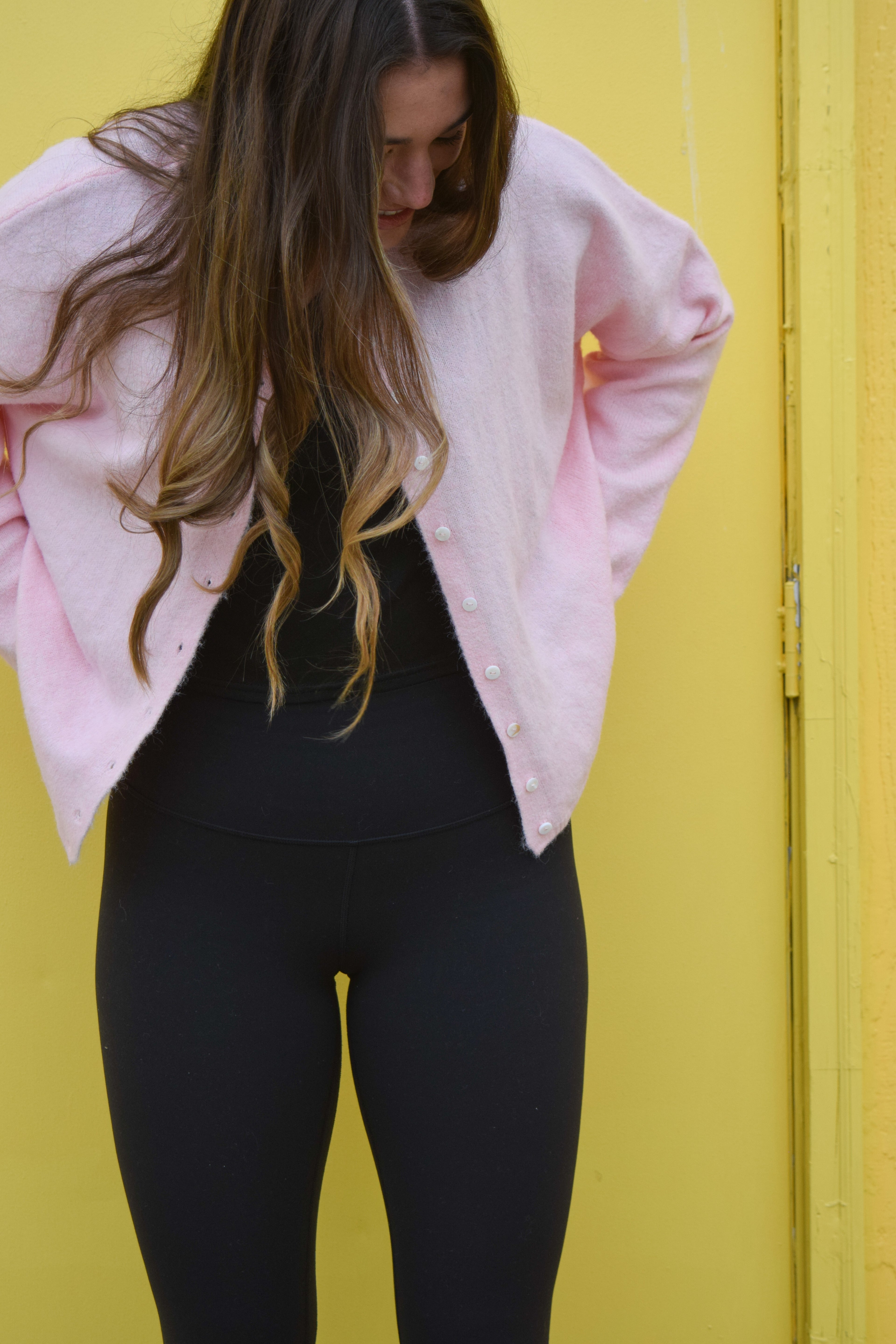 Piper cardigan- LIGHT PINK