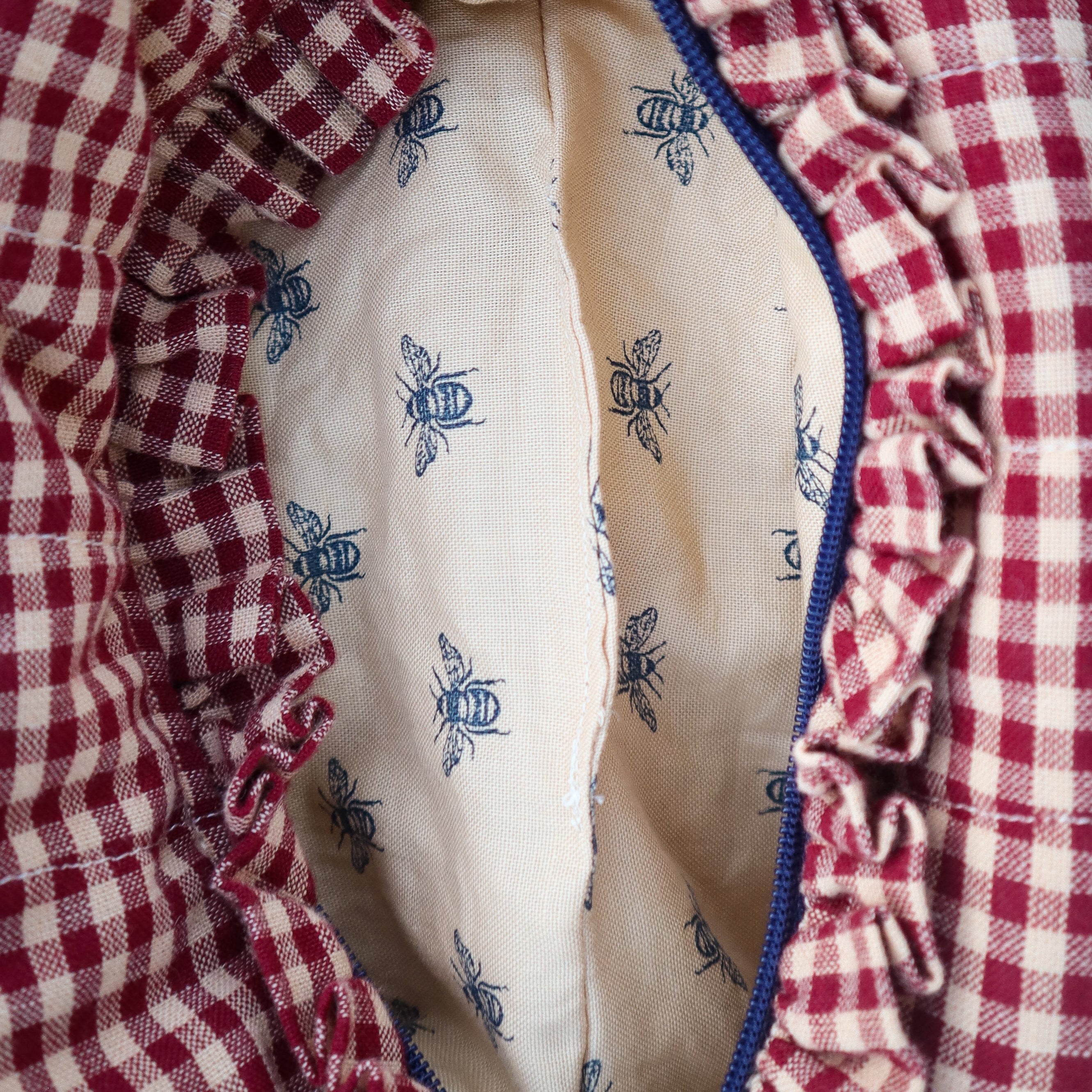 Honeybee Hideaway makeup bag