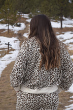 Katie leopard print lounge set