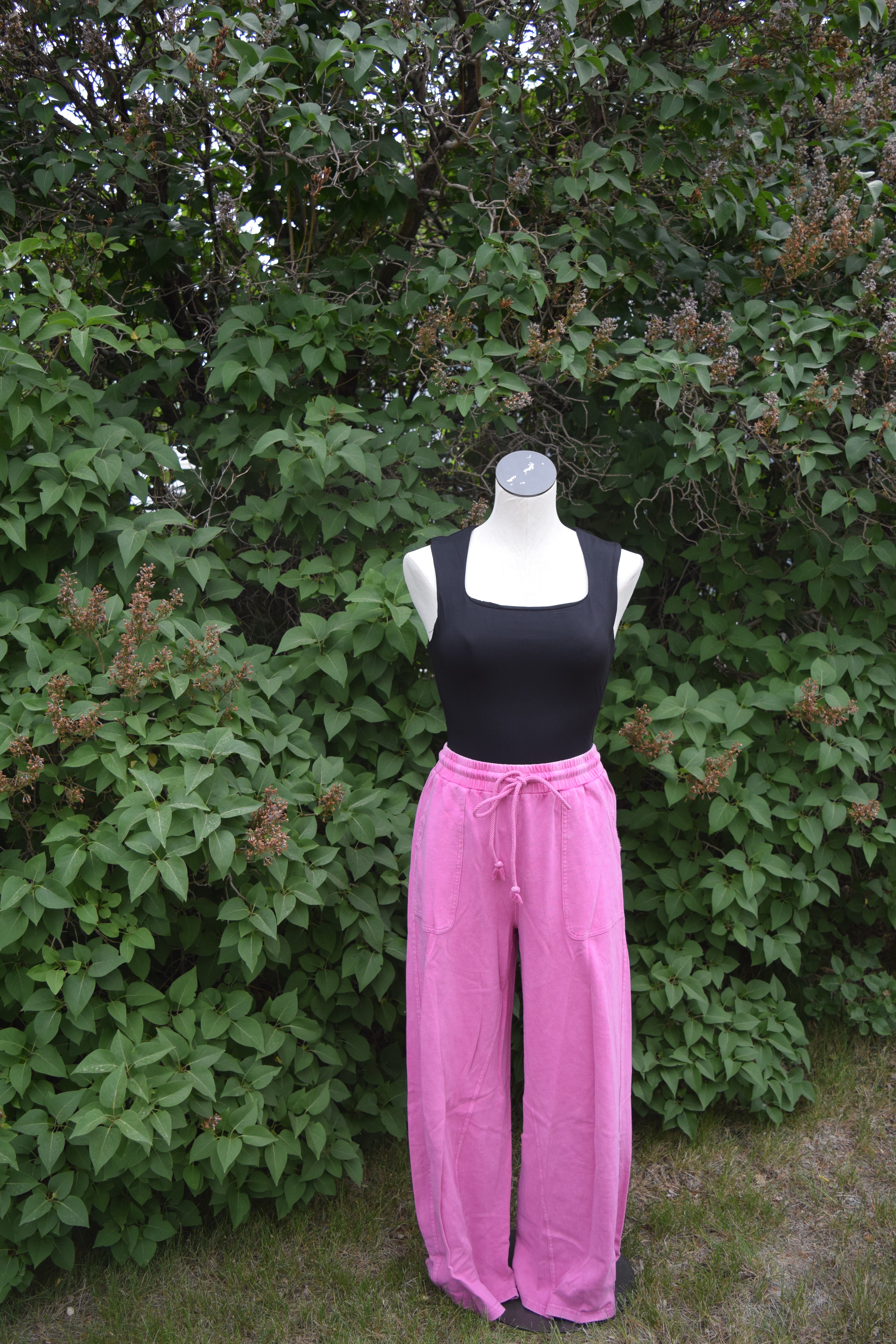 Mary mineral wide leg pants