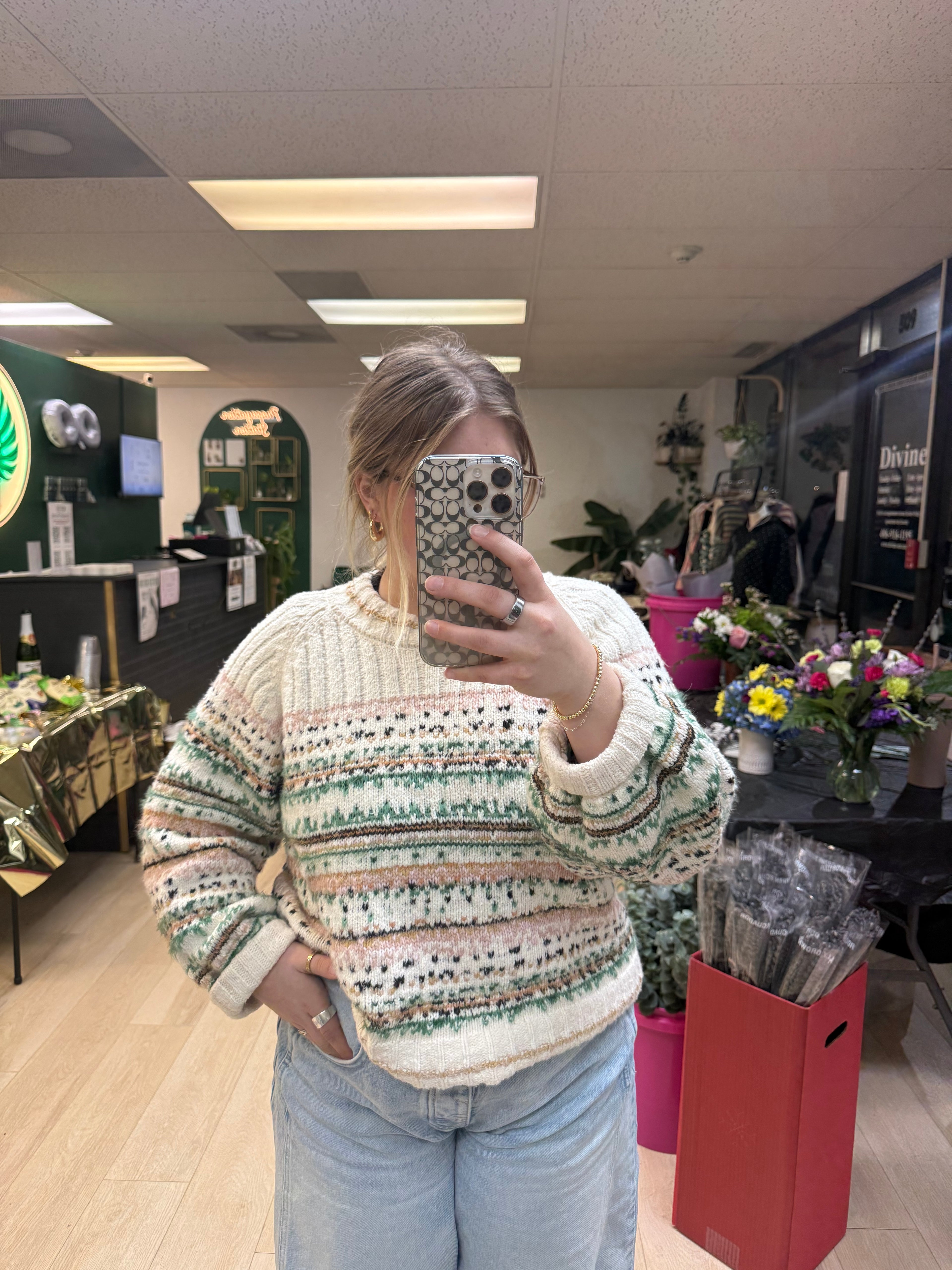 Sugar Pine Stripes Sweater