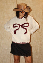 Kallie bow sweater