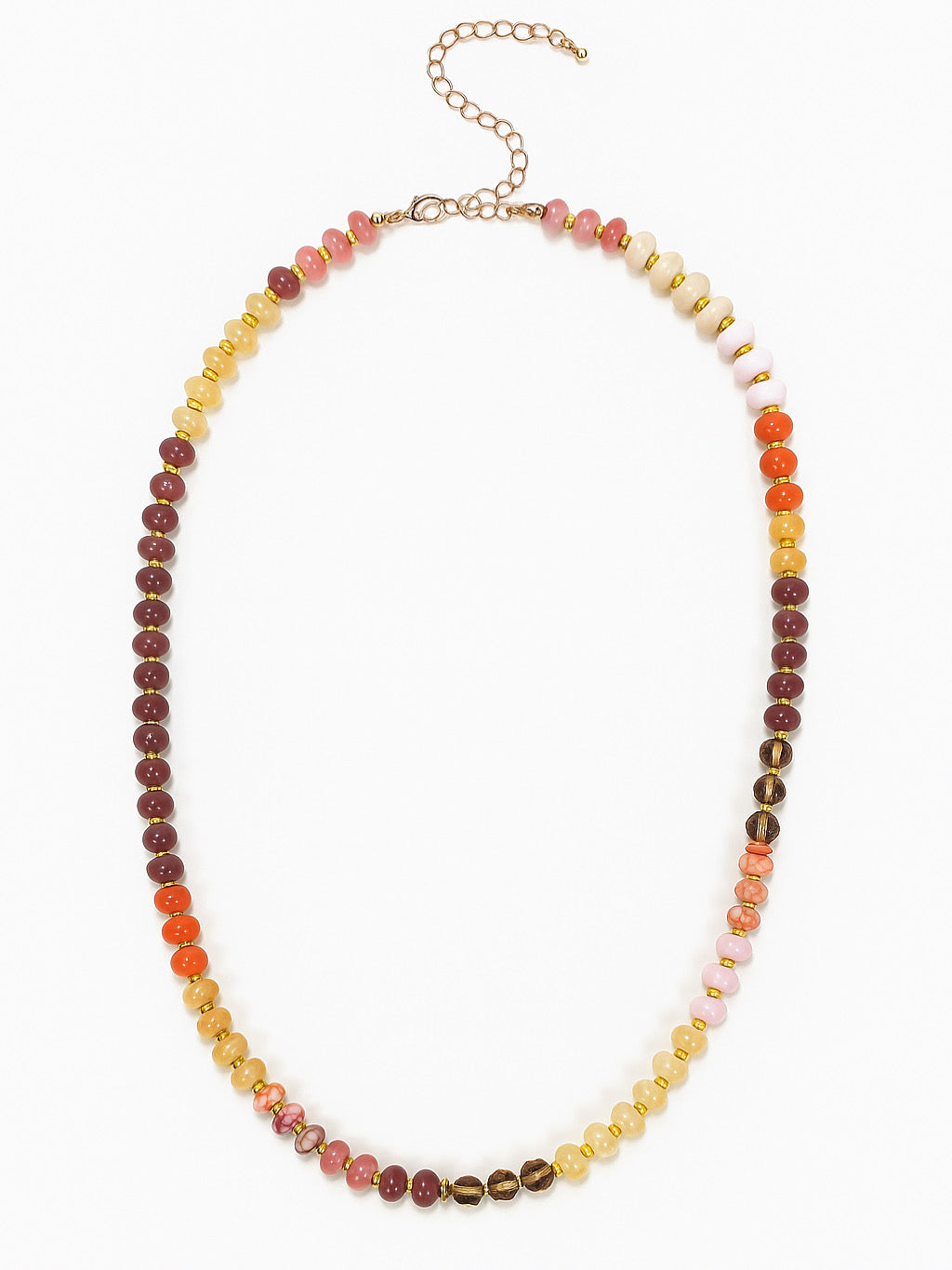 All things cute necklace- BROWN