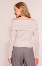 Grey Haze Slouch Sweater