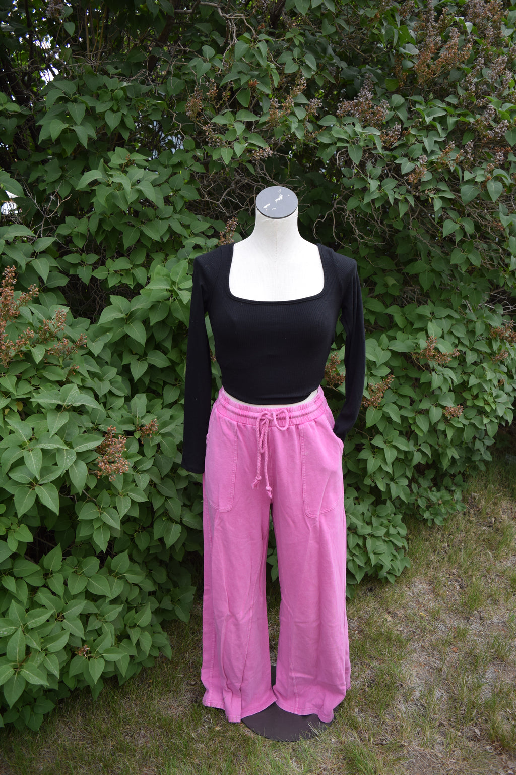 Mary mineral wide leg pants