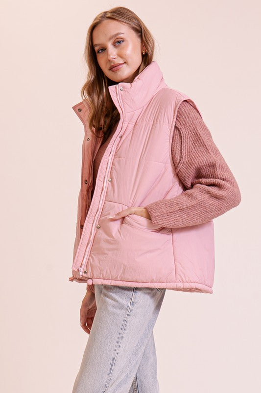 Sally padded vest