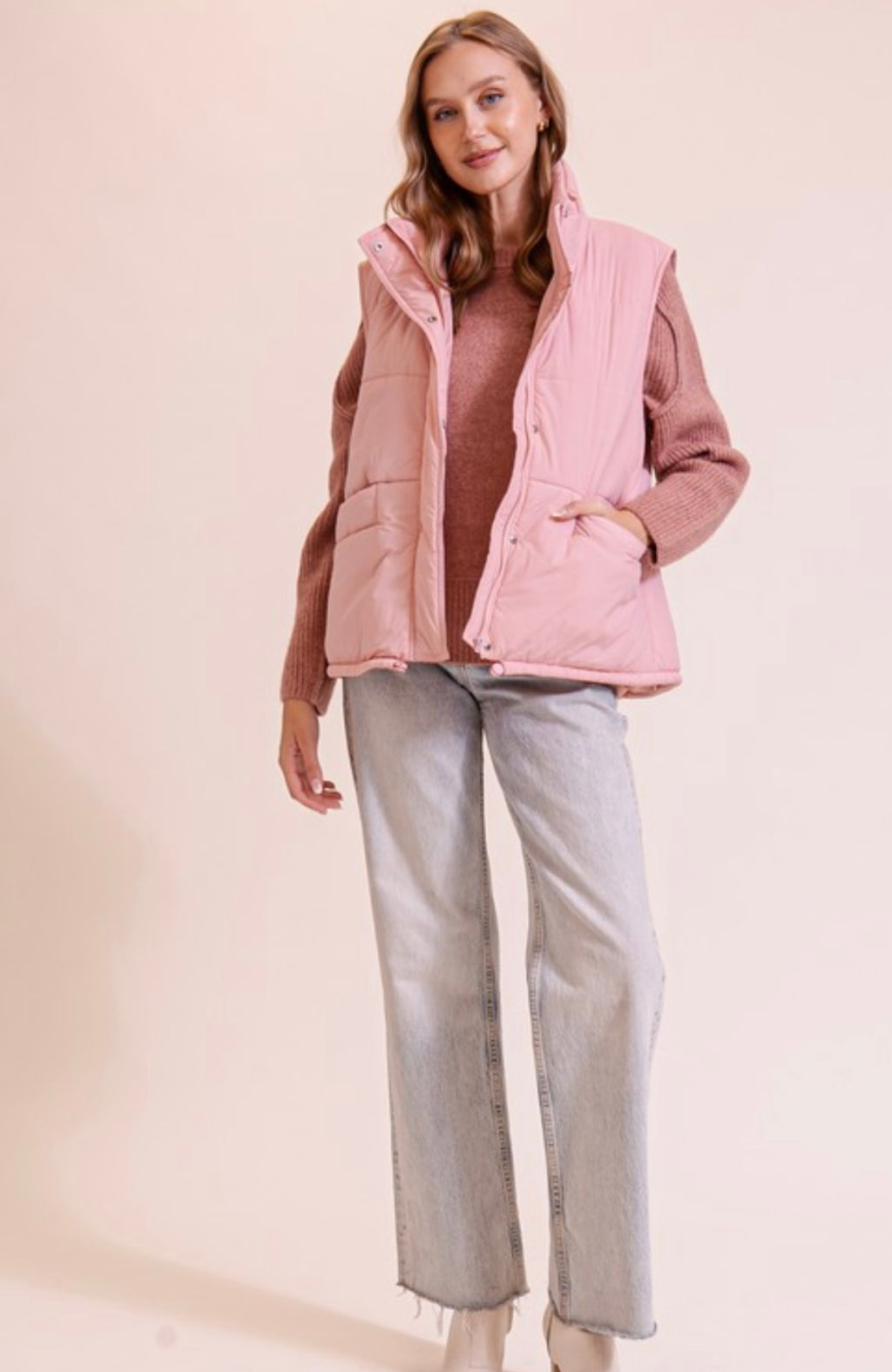 Sally padded vest