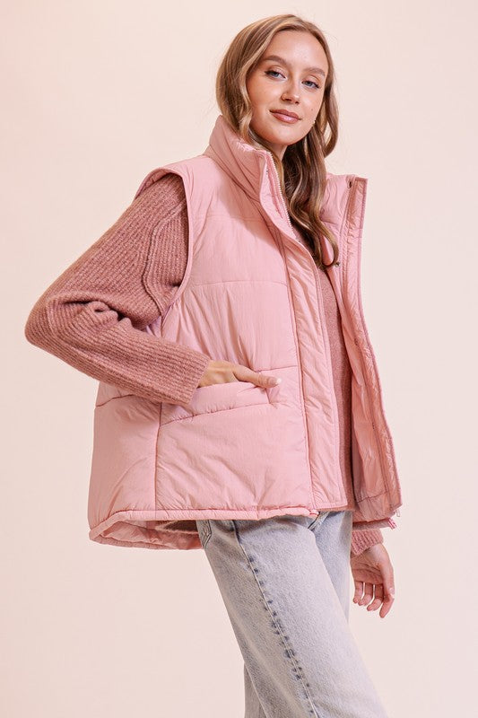 Sally padded vest
