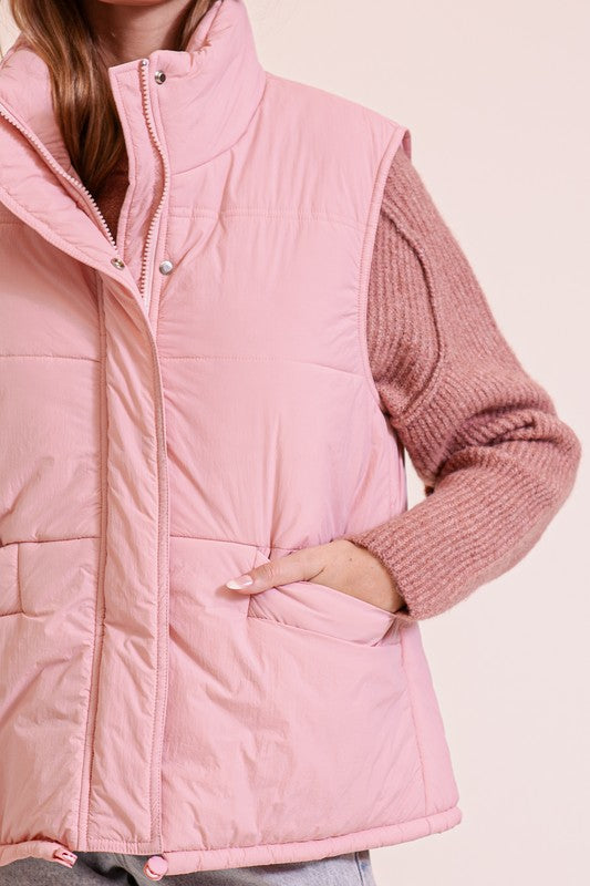 Sally padded vest