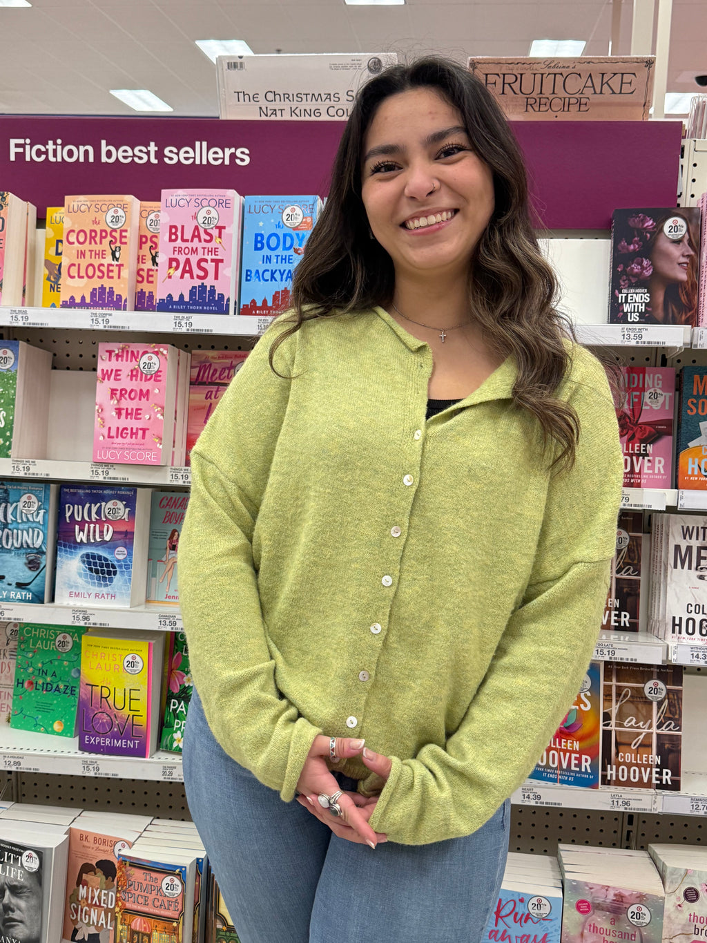 Piper cardigan- LEMONGRASS