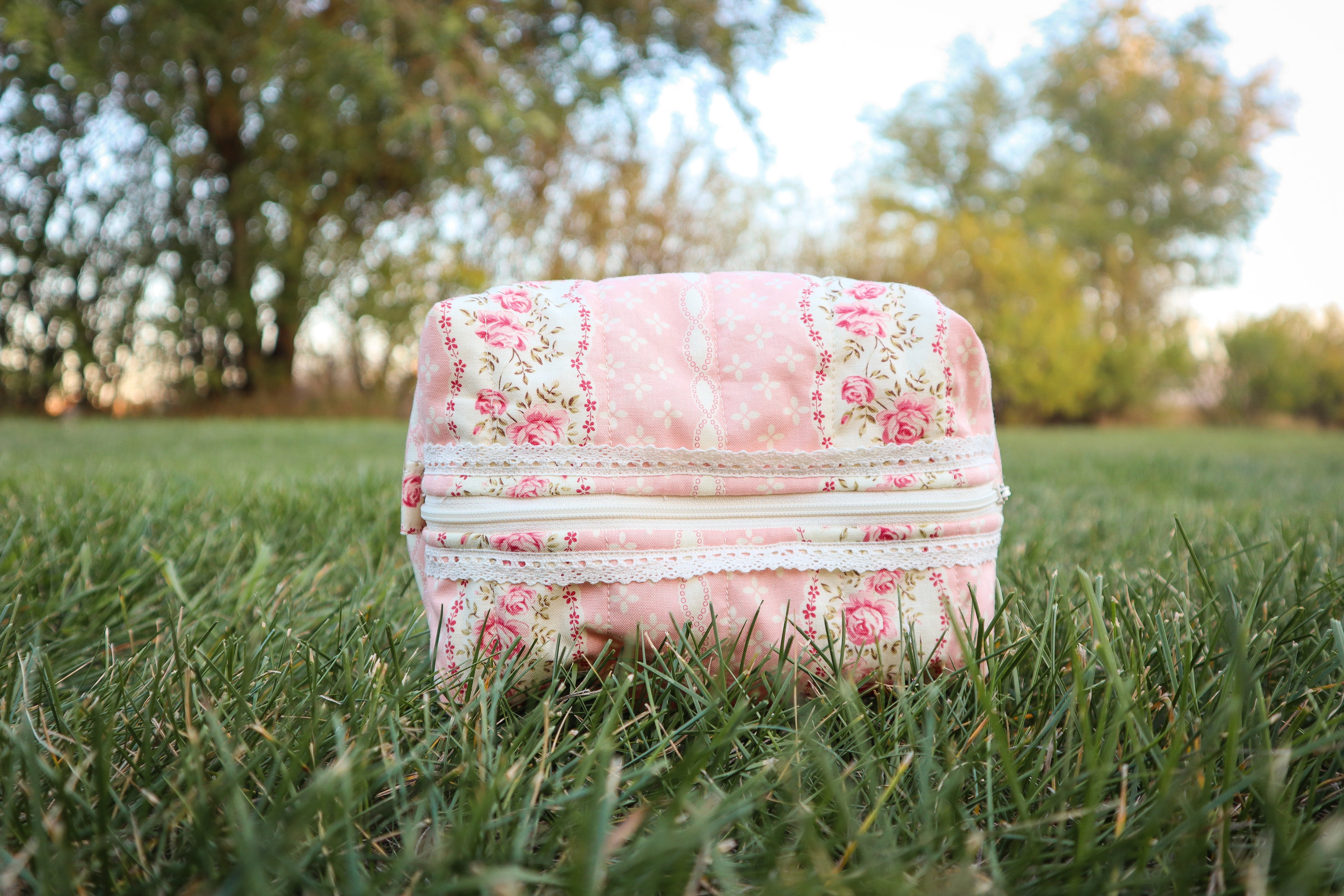 Blush Bloom Makeup bag
