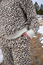 Katie leopard print lounge set