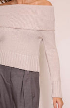 Grey Haze Slouch Sweater