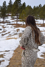 Katie leopard print lounge set