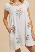 Wildflower whimsy mini dress