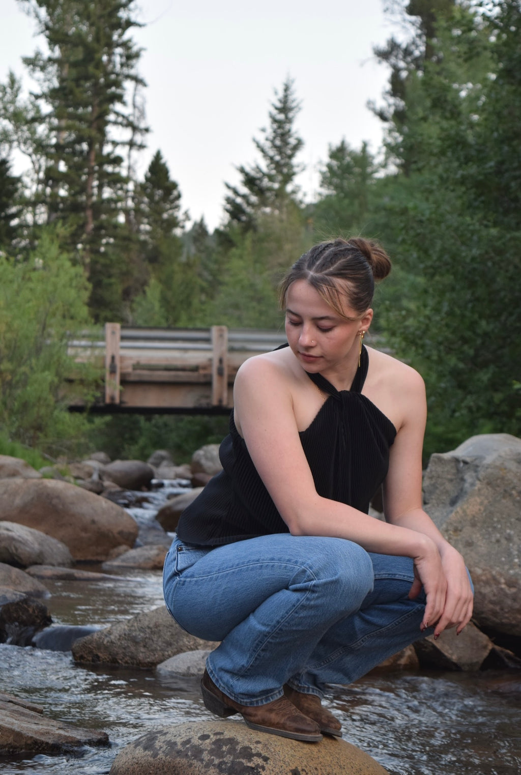 Molly Halter Neck Tank