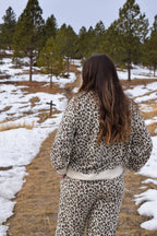 Katie leopard print lounge set