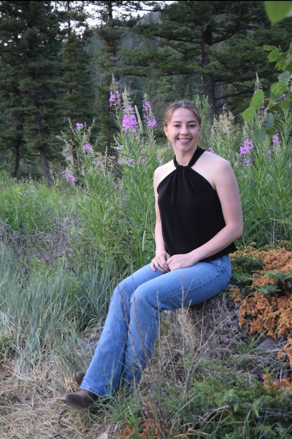 Molly Halter Neck Tank