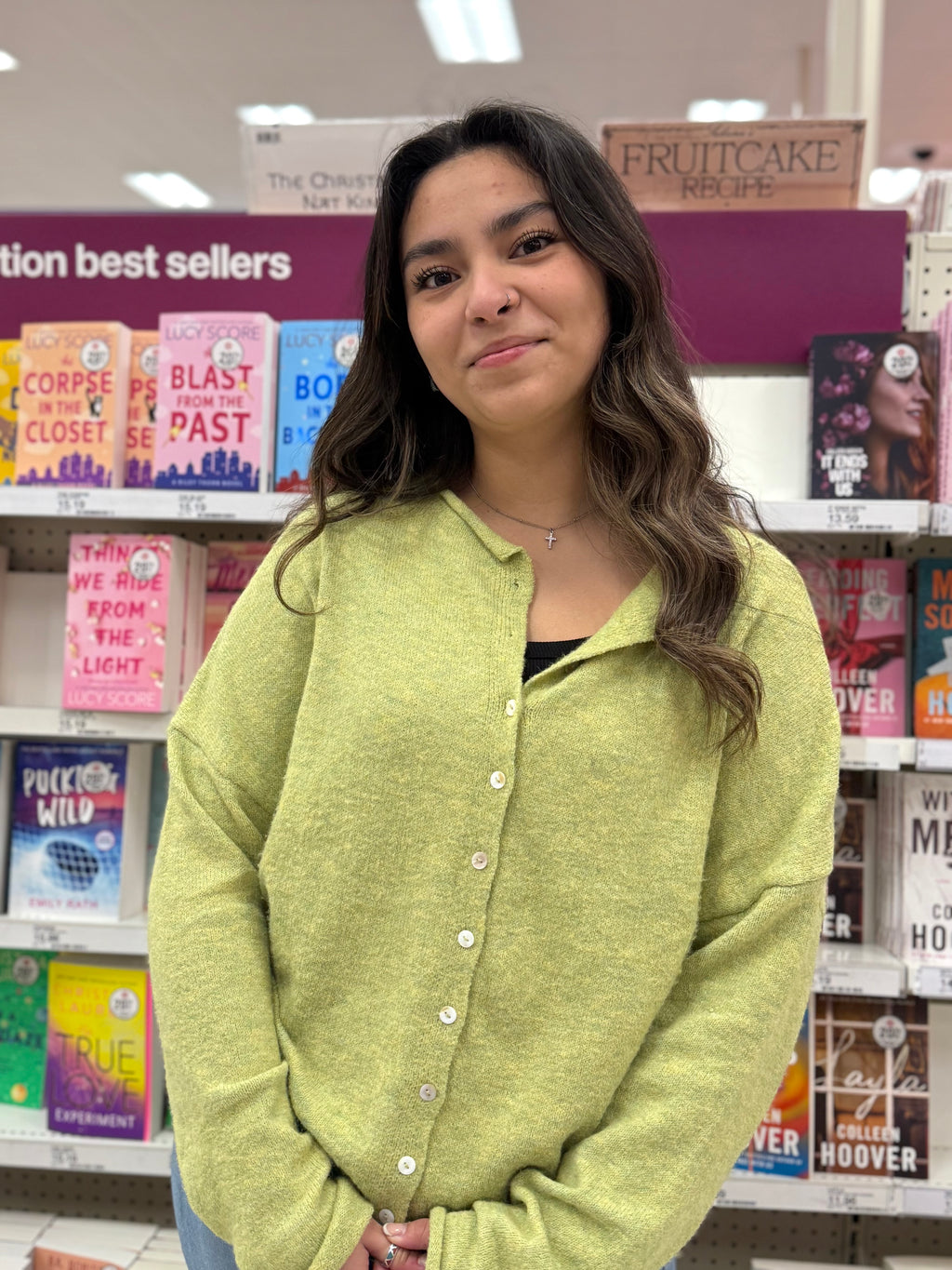 Piper cardigan- LEMONGRASS