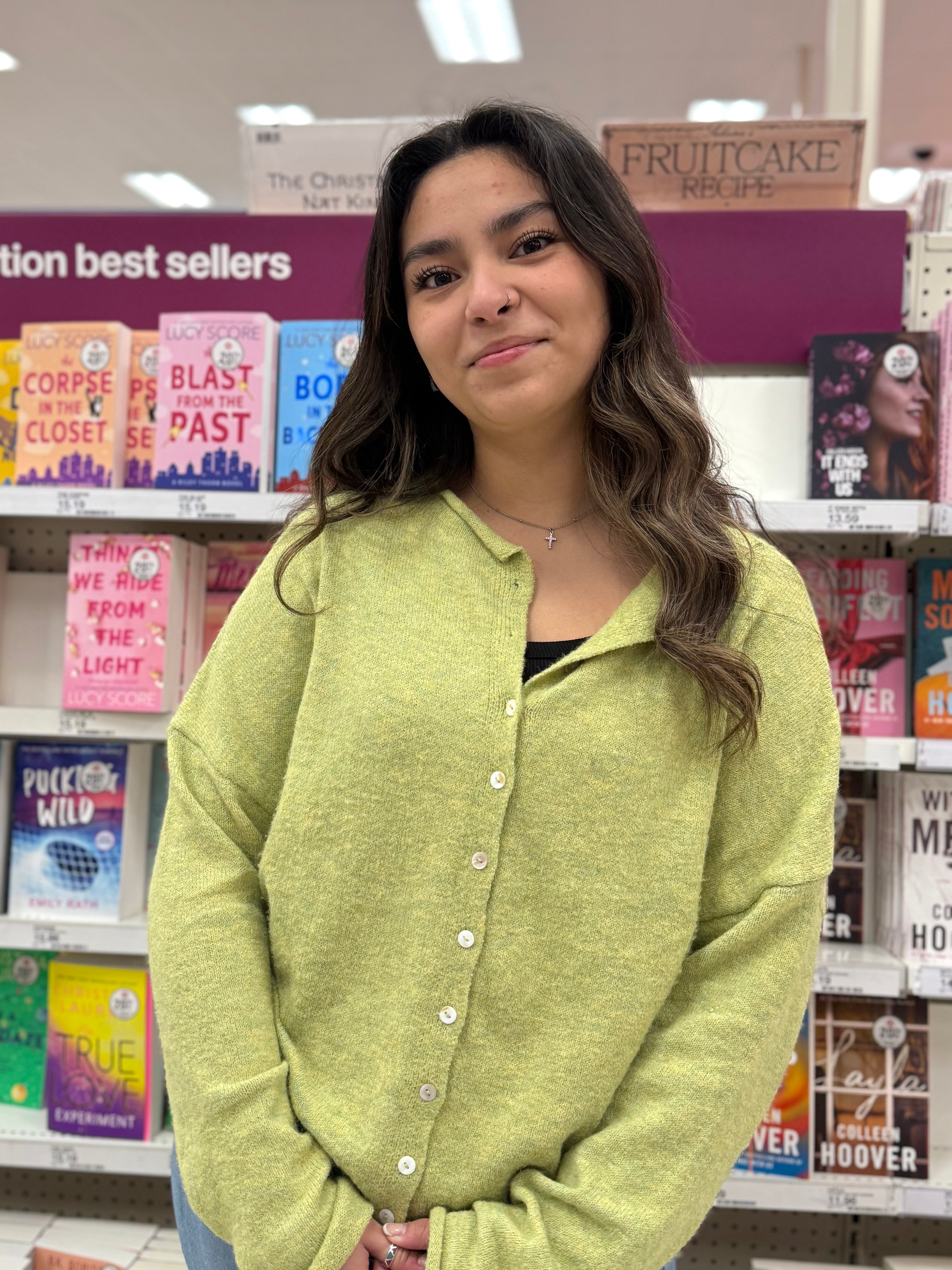 Piper cardigan- LEMONGRASS