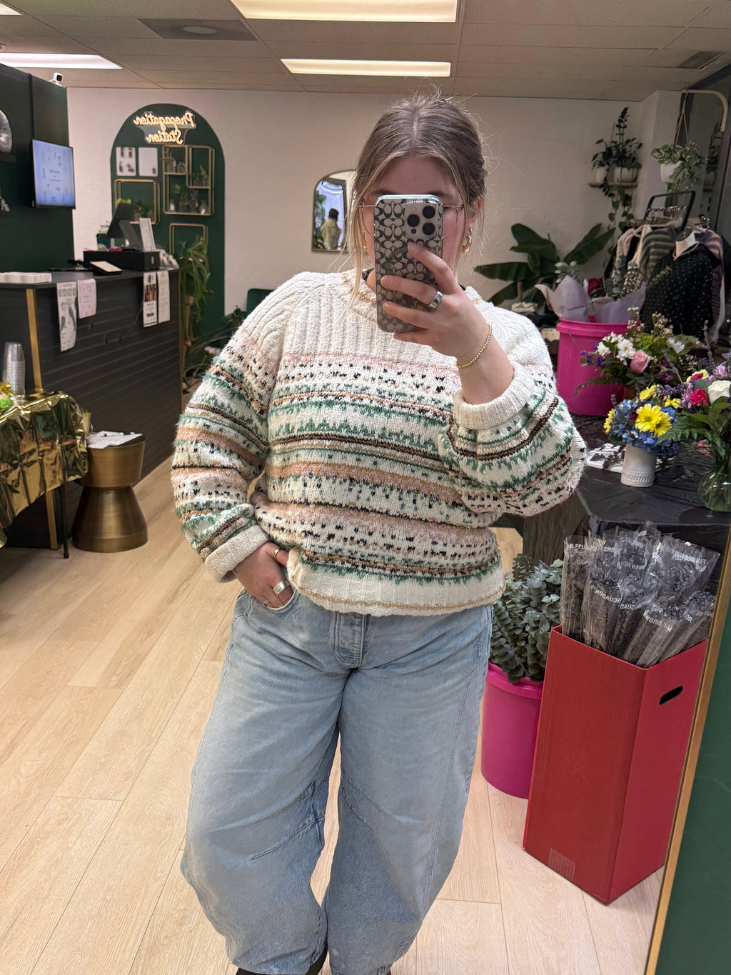 Sugar Pine Stripes Sweater