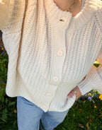 Vanilla latte cardigan