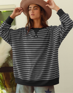 Stella stripped crewneck