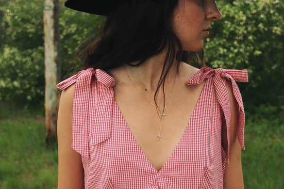 Strawberry fields mini dress