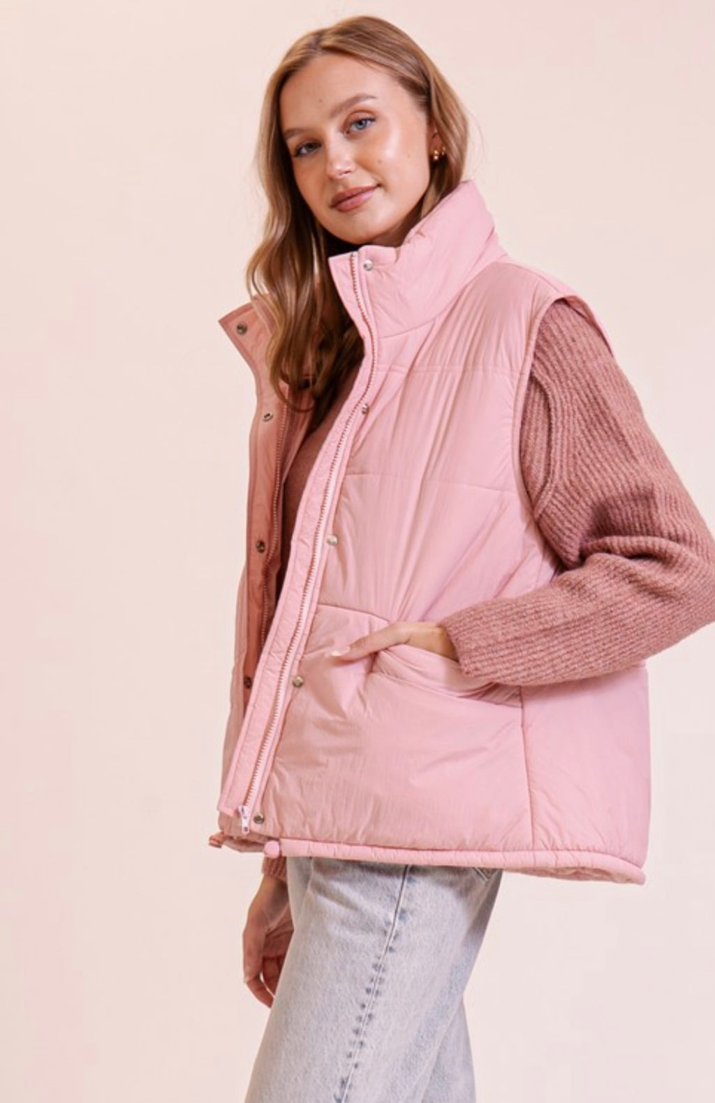 Sally padded vest