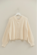 Vanilla latte cardigan