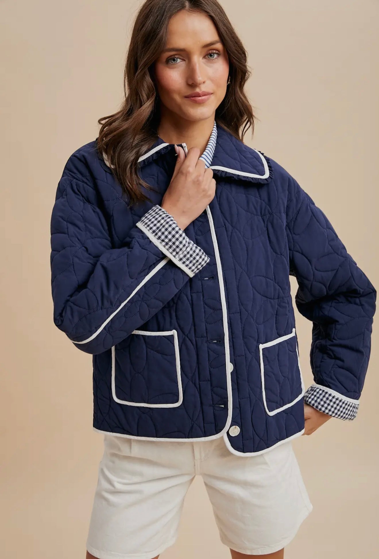 Coastal Breeze Quilted Jacket