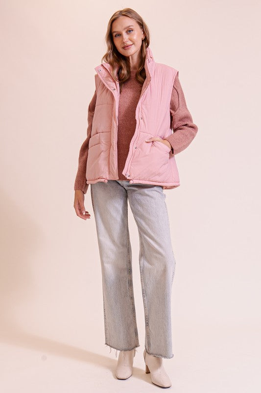 Sally padded vest