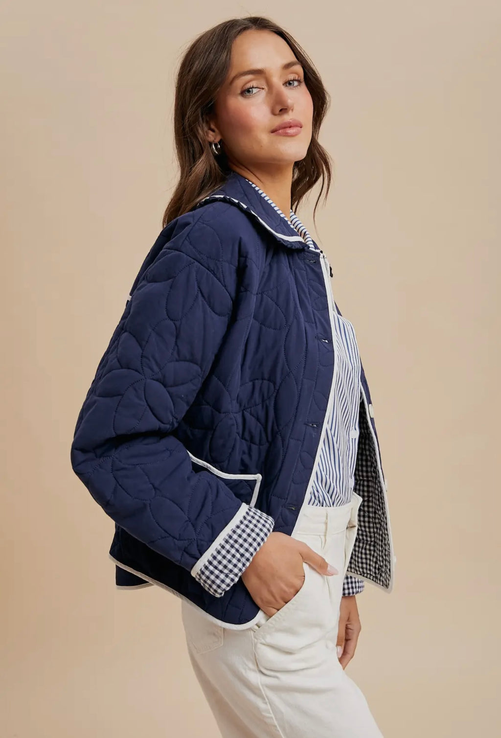 Coastal Breeze Quilted Jacket