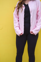 Piper cardigan- LIGHT PINK