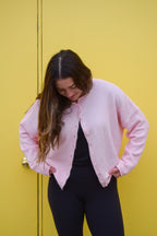 Piper cardigan- LIGHT PINK