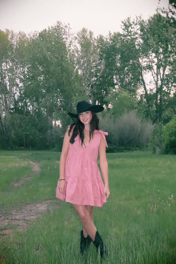 Strawberry fields mini dress