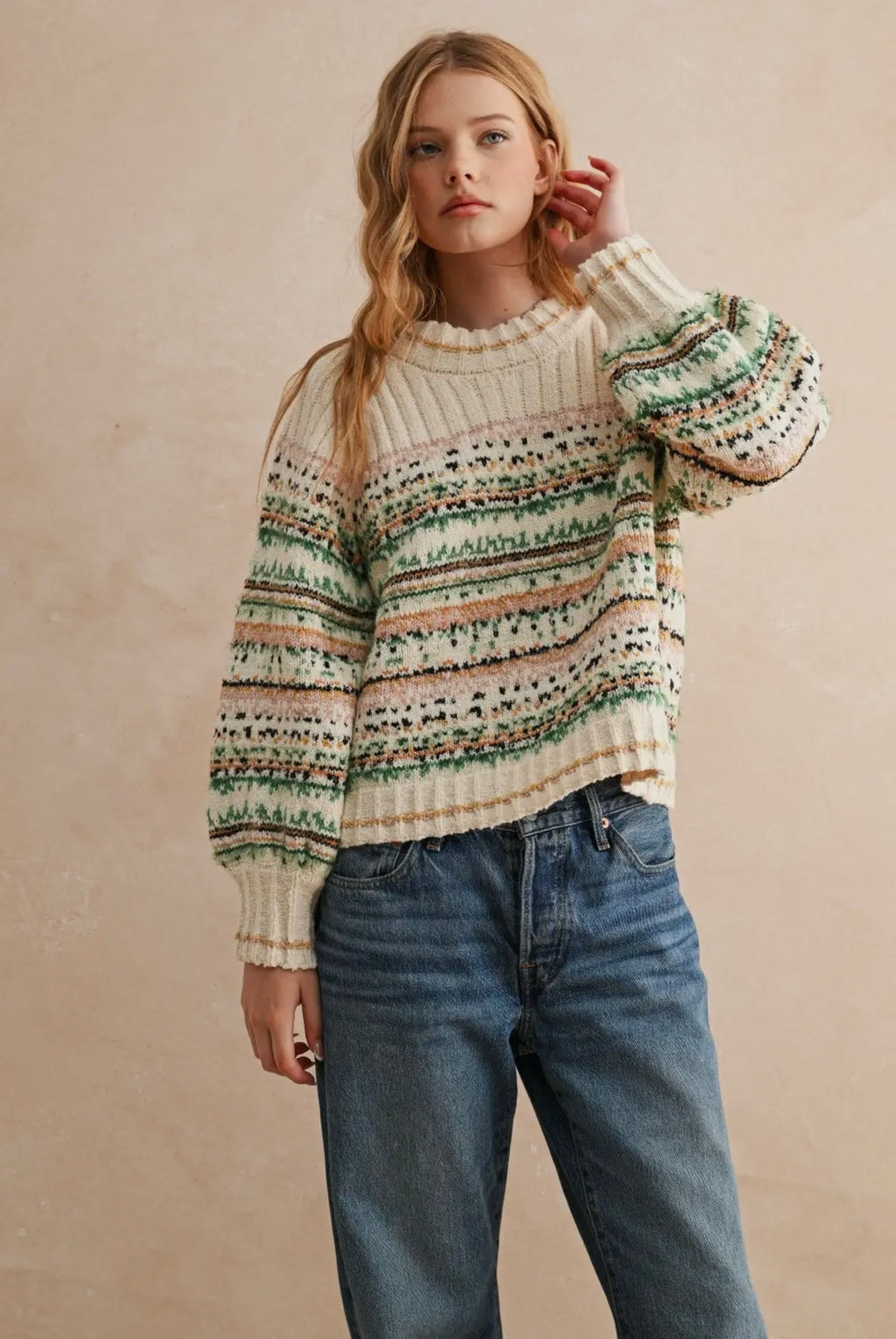 Sugar Pine Stripes Sweater