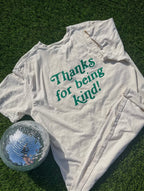 Thanks for being kind