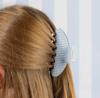 Tide Stripe Claw Clip
