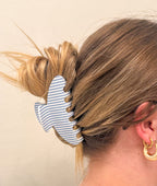 Tide Stripe Claw Clip