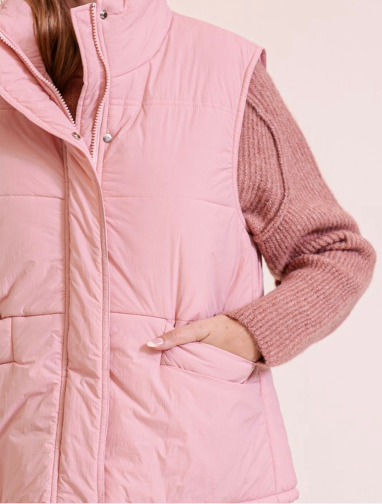 Sally padded vest